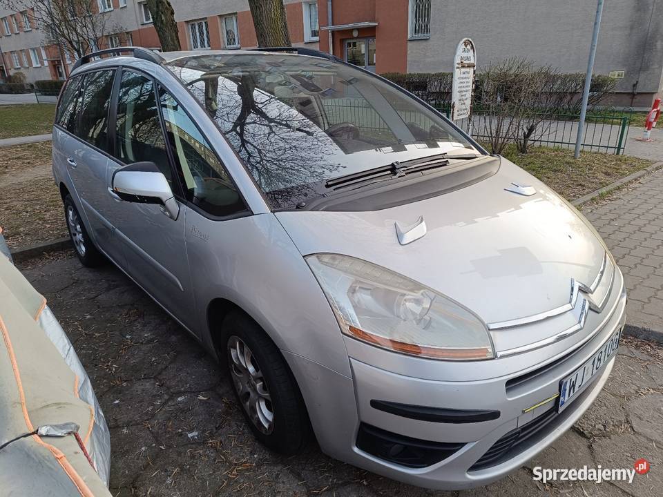 CITROEN C4 GRAND PICASSO 18 BENZYNAGAZ C4 Grand Picasso Warszawa sprzedam