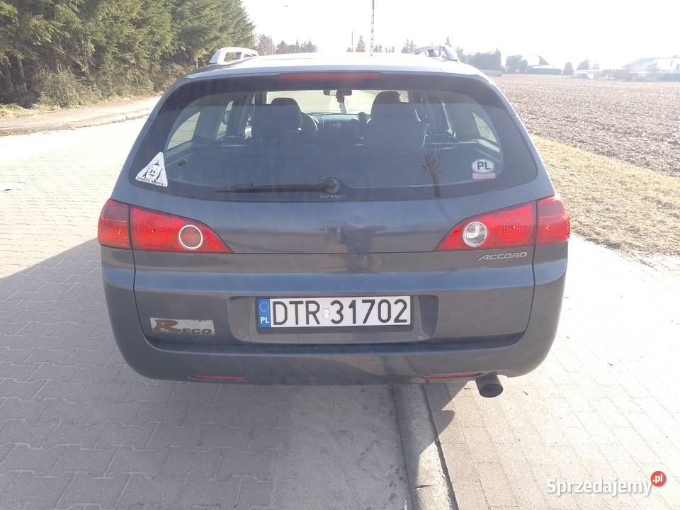 Honda Accord VII Tourer 20 Salon manualna wielkopolskie Poznań