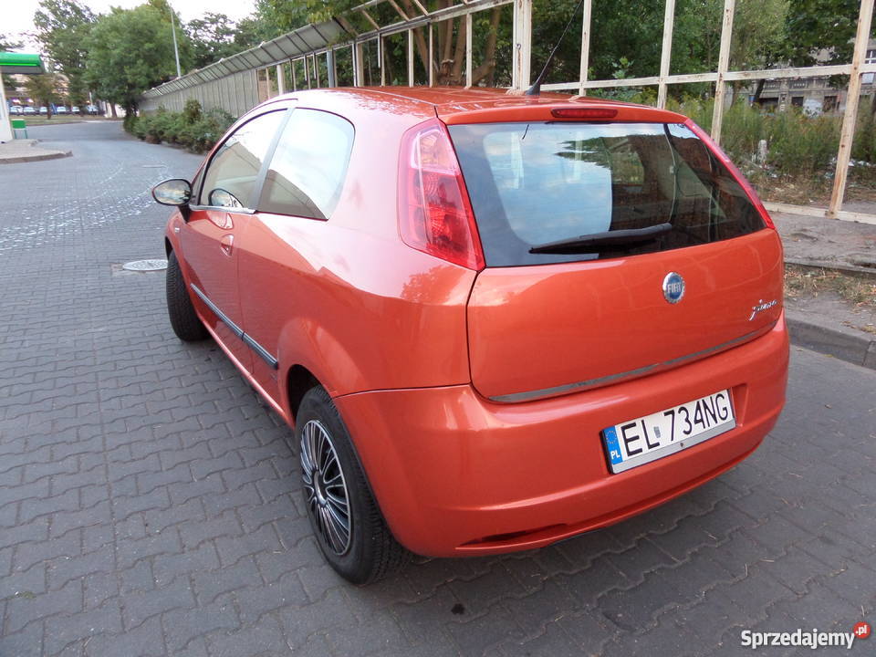 Fiat Grande Punto 14 Klima Gaz PRYWATNIE Łódź