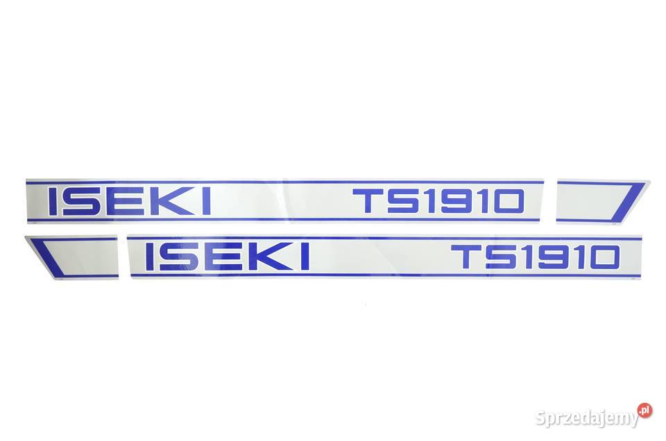 Naklejki na maskę Iseki TS1910 Tajęcina