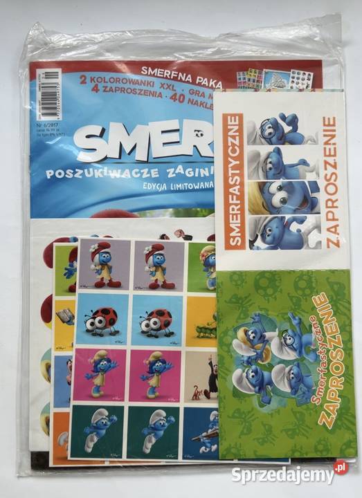 Smerfy Poszukiwacze Zaginionej Wioski magazyn miękka