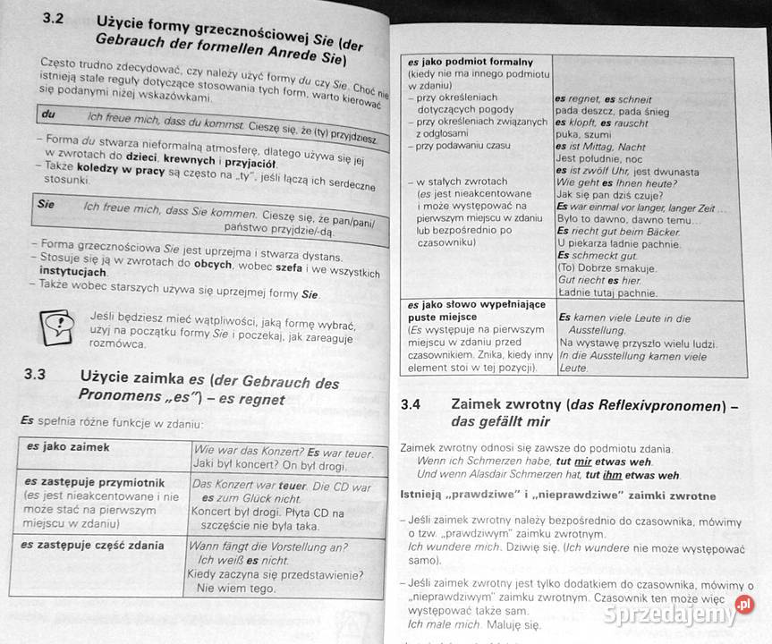 Krótka gramatyka języka niemieckiego PONS Heike lubelskie