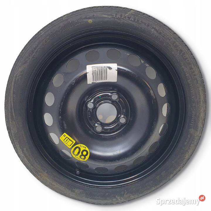 KOŁO DOJAZDOWE Opel Astra H dojazdówka 11570 R16 Chełm