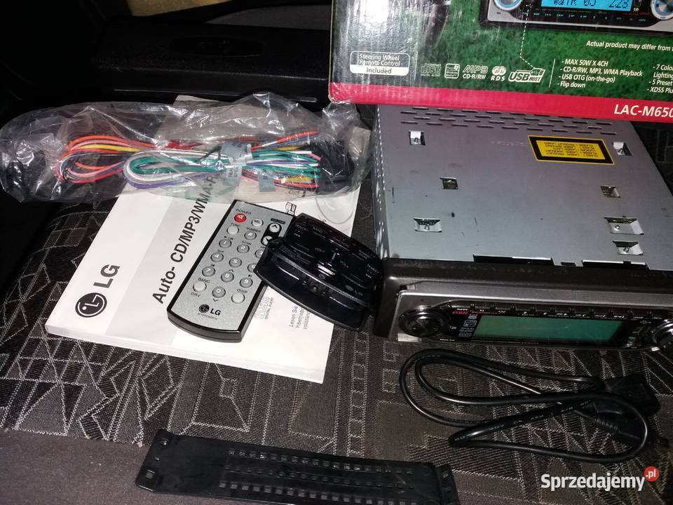 Radio LG LACM6500RS pilot Gliwice