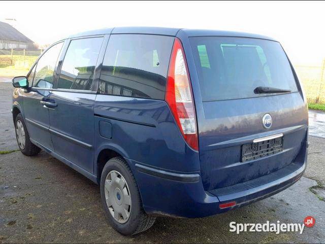 FIAT Ulysse 20 JTD Emotion minivan z Niemiec welurowa tapicerka Tarnów