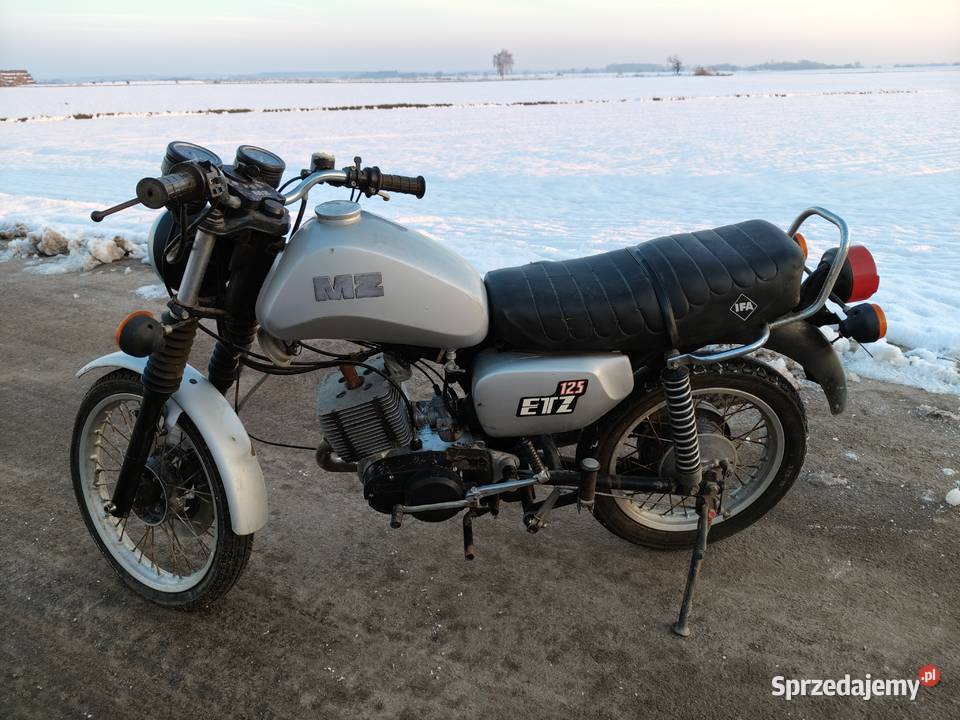 MZ ETZ 125 1986r z dokumentami do rejestracji Nowe Skalmierzyce sprzedam