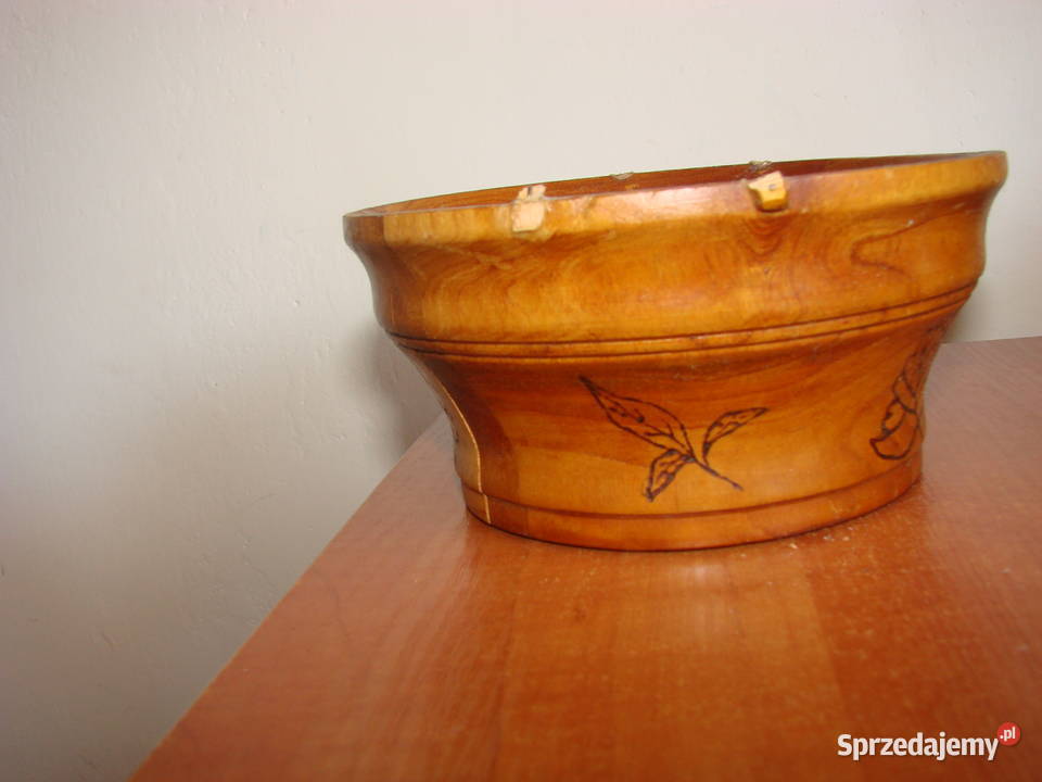 drewniana miseczka