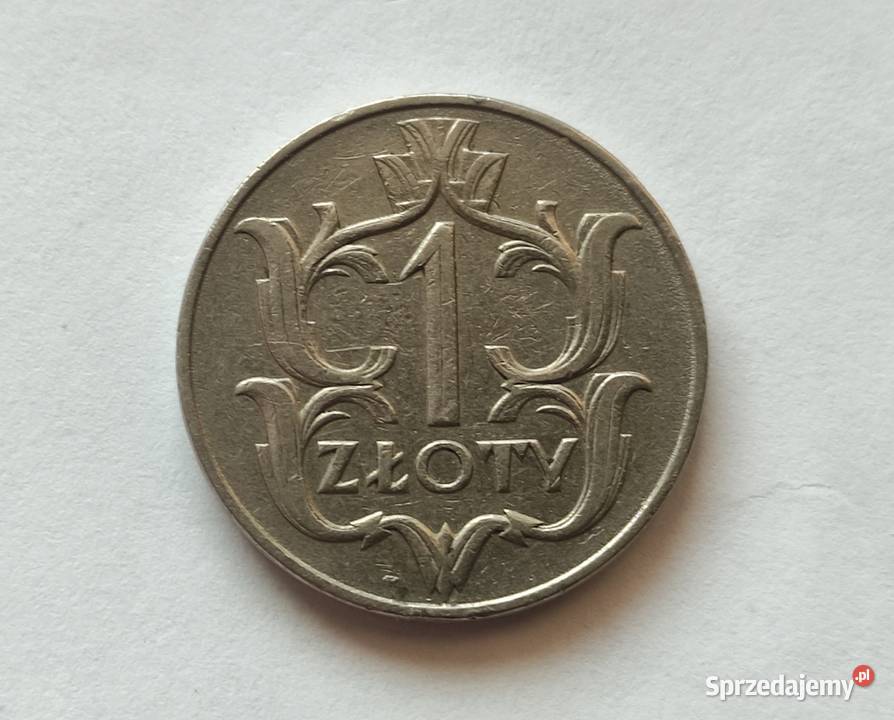 Moneta przedwojenna II RP 1 1929 mazowieckie Pruszków