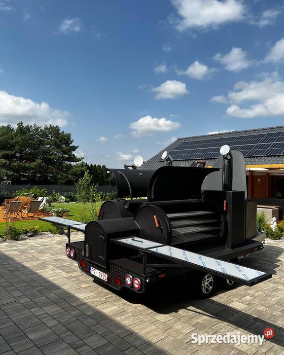 Smoker Mobilny Grill Route66Grill Texas 4 XXL wielkopolskie Golęczewo