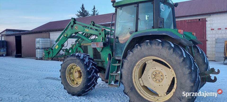 Sprzedam john deere 6800 z turem 1996 clima Zbuczyn