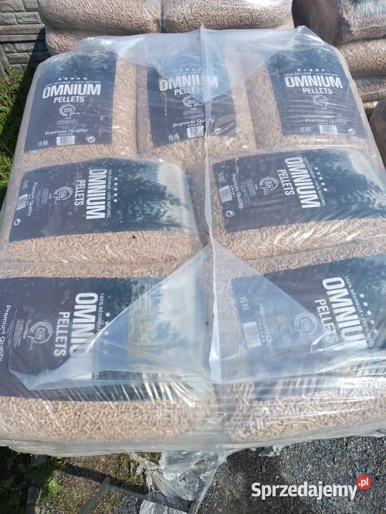 Pellet OMNIUM belgijski paleta 1050 70 worków X lubuskie Żary