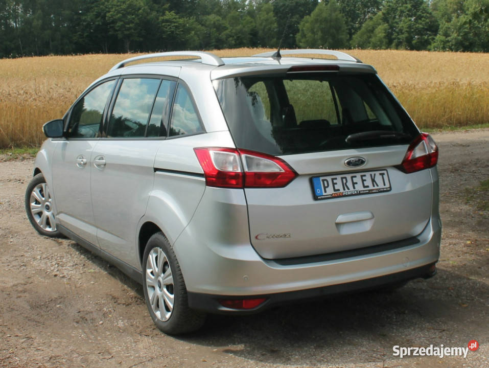 Ford Grand C 15 D 120 Automat NAVI Grzane FOTELE gniazdo USB pomorskie Zielenin