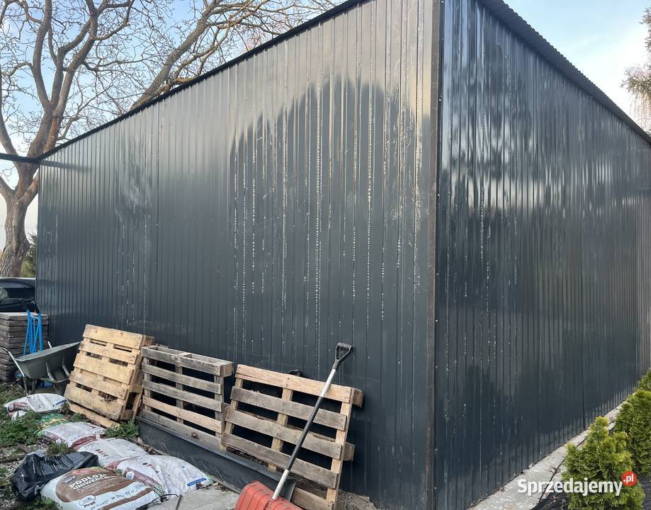 Używany blaszak garaż hala 65mx65m 3 wysoka RAL zachodniopomorskie