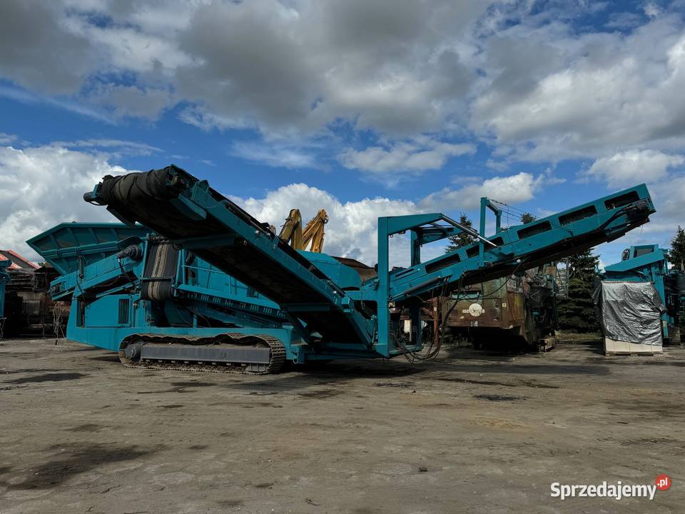 Mobilny przesiewacz Powerscreen Warrior 1800 Pozostałe kujawsko-pomorskie Kołodziejewo