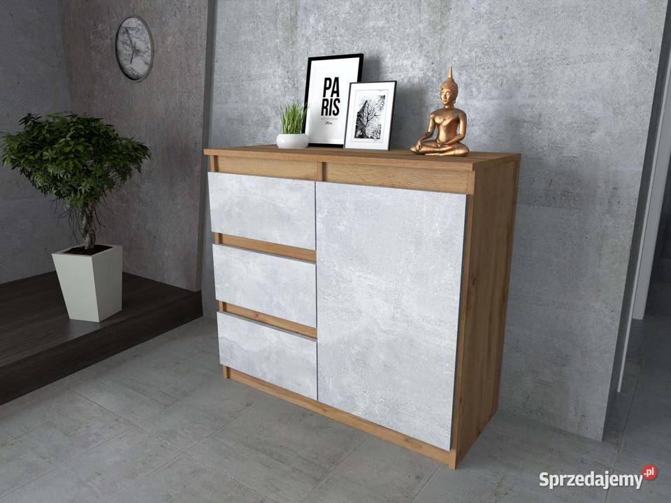 Komoda Nowoczesna Do Salonu 3 Szuflady Agnes Elbląg
