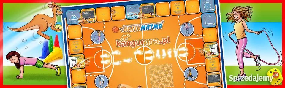 gra XXL ACTIVMATMA DZIECI do skakania nauki mazowieckie Warszawa