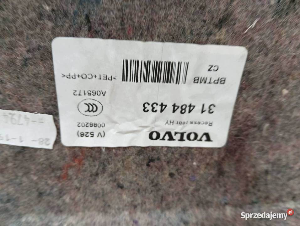 PODŁOGA BAGAŻNIKA WYKŁADZINA SCHOWEK 31484433 Tapicerki samochodowe sprzedam