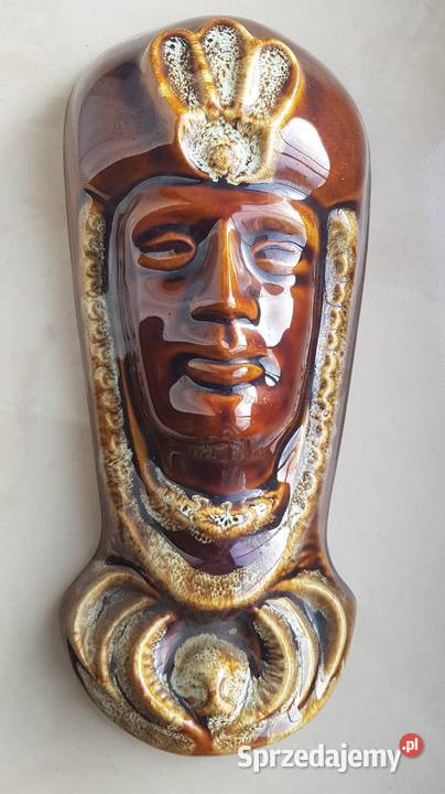 Maska ceramika Mirostowice dizajn PRL Orneta