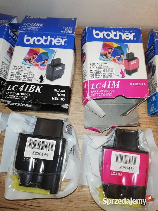 Tusze Brother do drukarek 5 sztuk Tanio