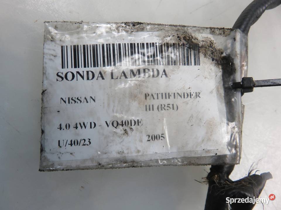 SONDA LAMBDA NISSAN PATHFINDER III R51 40 małopolskie