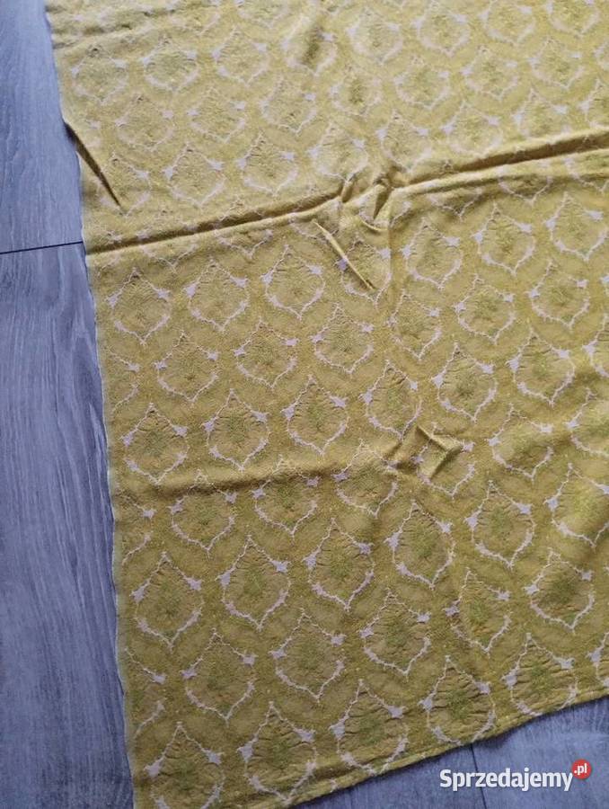 zasłona jako narzuta Wystrój okien