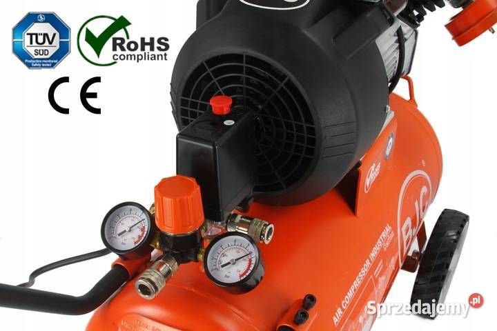 KOMPRESOR sprężarka BJC 50L 3 HP 2 tłoki 10 BAR świętokrzyskie Chmielnik sprzedam