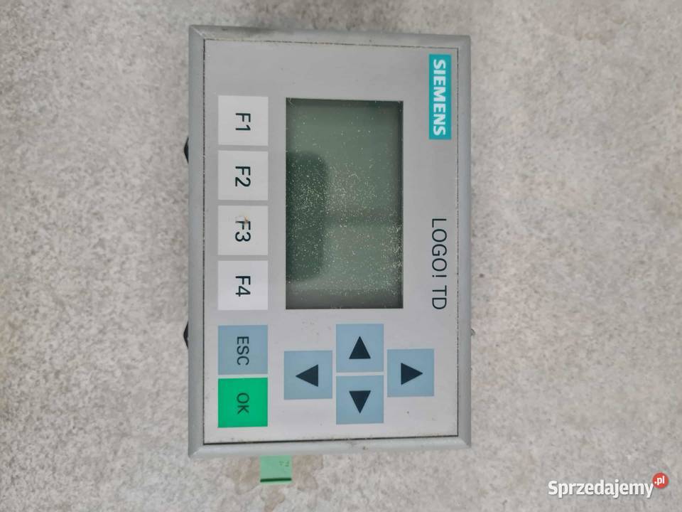 Panel Wyswietlacz Siemens LOGO 6ED10554MH000BA0 Bratoszewice sprzedam