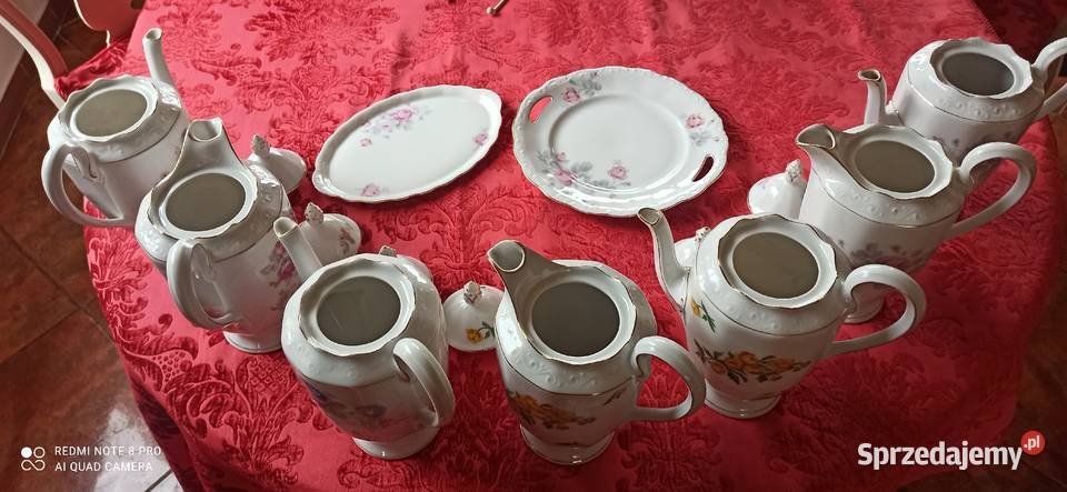 Petera Rubens KPM Germany Owalna Syg z lat 1925 Porcelana i szkło Gdańsk