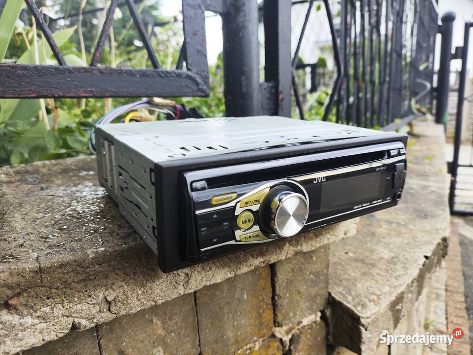 Radio samochodowe 1DIN JVC KDR412 CDMP3AUXUSB Niegowonice