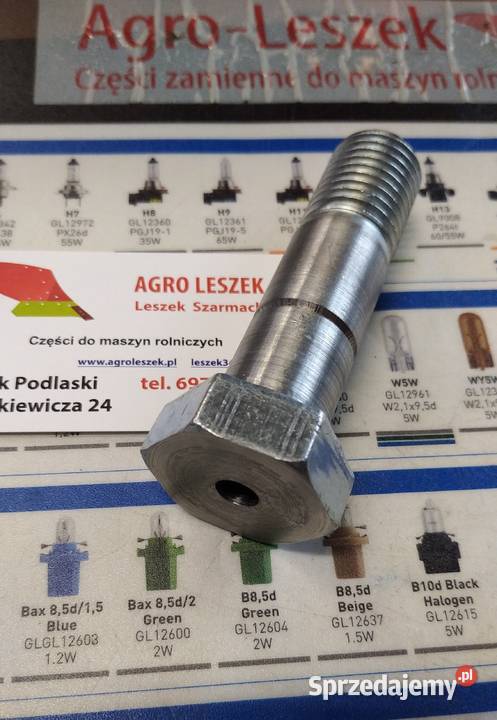 Lemken 3014604 M20x75 z otworem smarowniczym