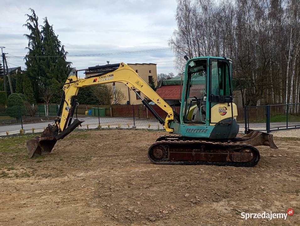 Koparka yanmar vio 55 małopolskie Polanka Wielka