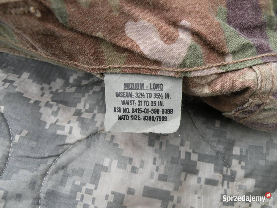 Spodnie FRACU multicam ocp medium long Militaria Wrocław