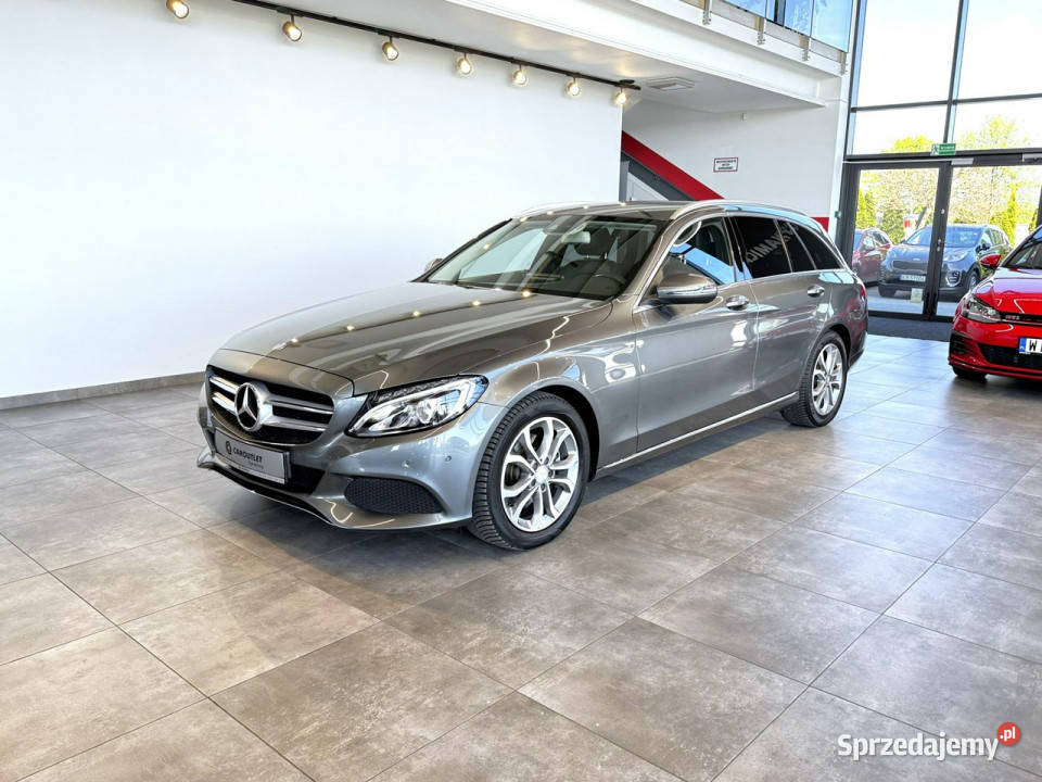 Mercedes C 200 T 20 184 automat 2016 r salon Myślenice