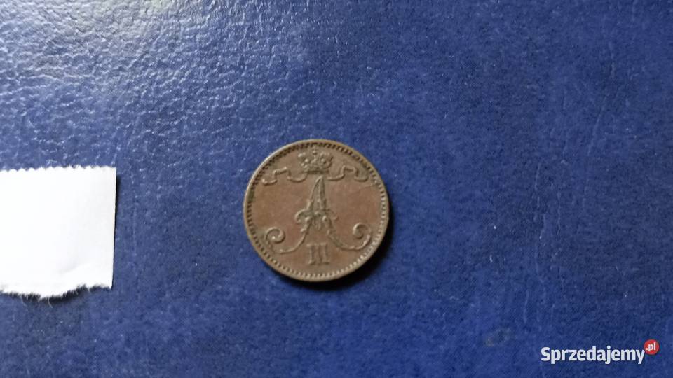 Stare monety 1 penni 1891 Finlandia Lesko sprzedam