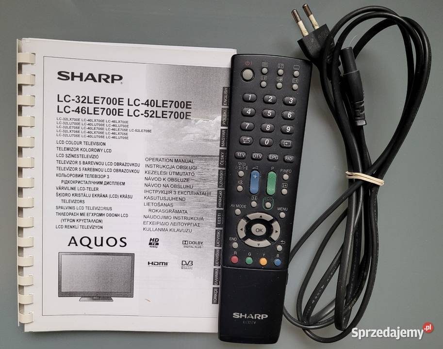 Sharp LED TV LCD Aquos 32LE700E