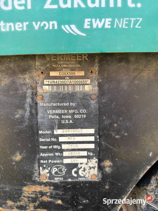 Wiertnica Vermer Czernichów sprzedam
