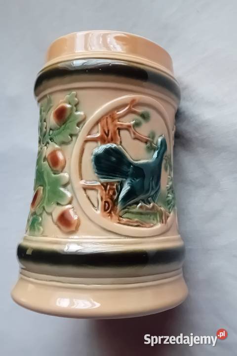 Kufel myśliwski Sitzendorf sygnatura stosowana Koźminek sprzedam