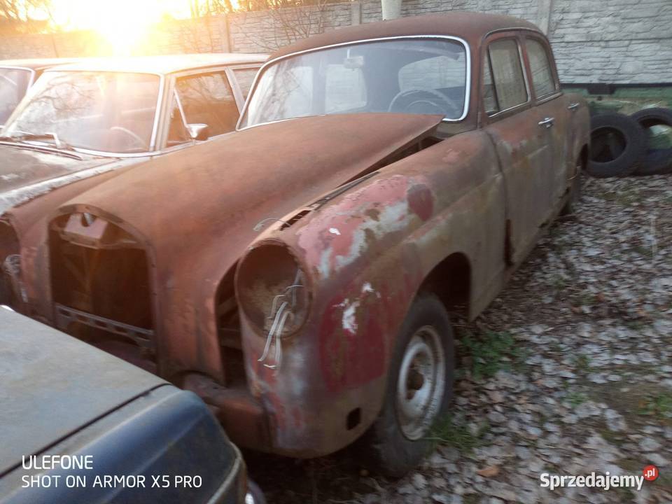 sprzedam duży ponton mercedes 219 Rok produkcji 1956