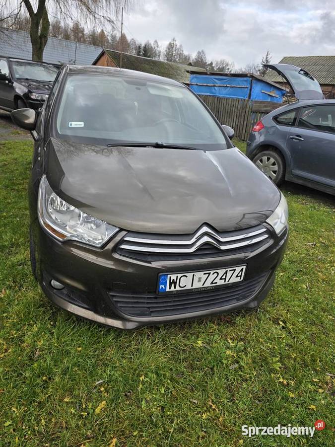 Sprzedam Citroen c4 mazowieckie Topolnica