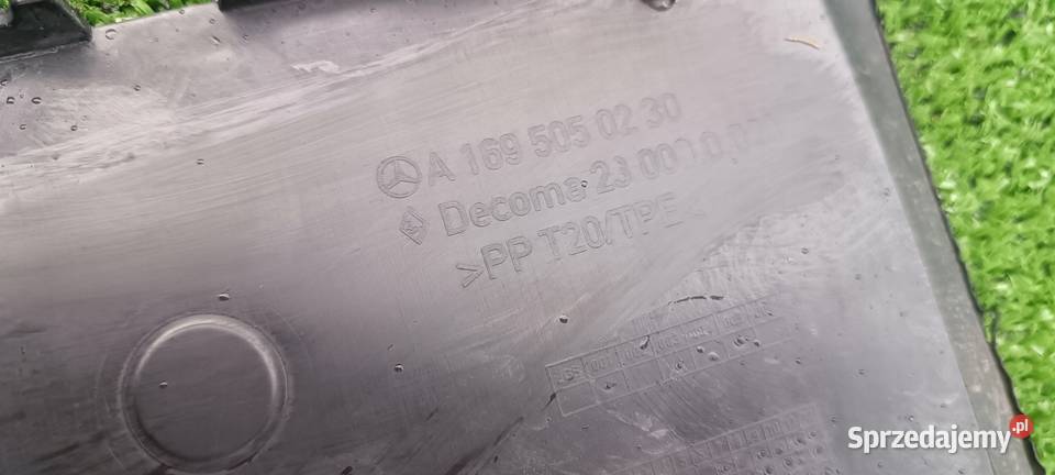 OSŁONA POD CHŁODNICE MERCEDES BKLASA W245 0511 Kierownice powietrza Międzychód