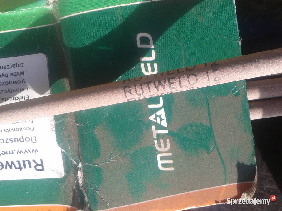 Elektrody spawalnicze Spawanie i zgrzewanie śląskie Dąbrowa Górnicza sprzedam