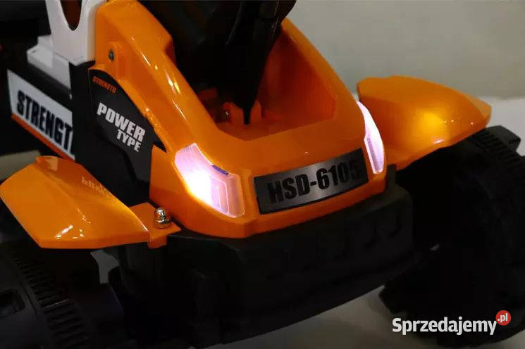 BAWIBUS Traktor KOPARKA NA AKUMULATOR z łyżką Pojazdy elektryczne i spalinowe