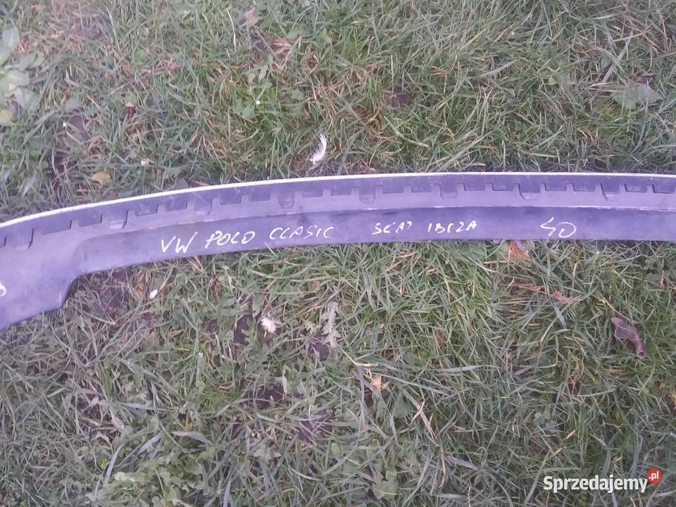 Dokladka spoiler zderzaka przod polo clasic Lubin