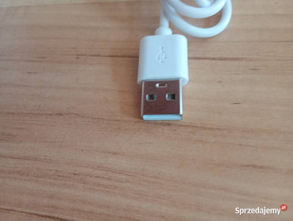 kabel przewód USB A USB C 80 biały nowy Szczecin