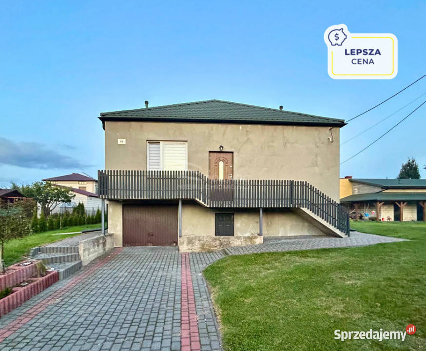 Funkcjonalny dom z ogrodemŁaszczów Liczba pokoi 3 Sprzedaż sprzedam