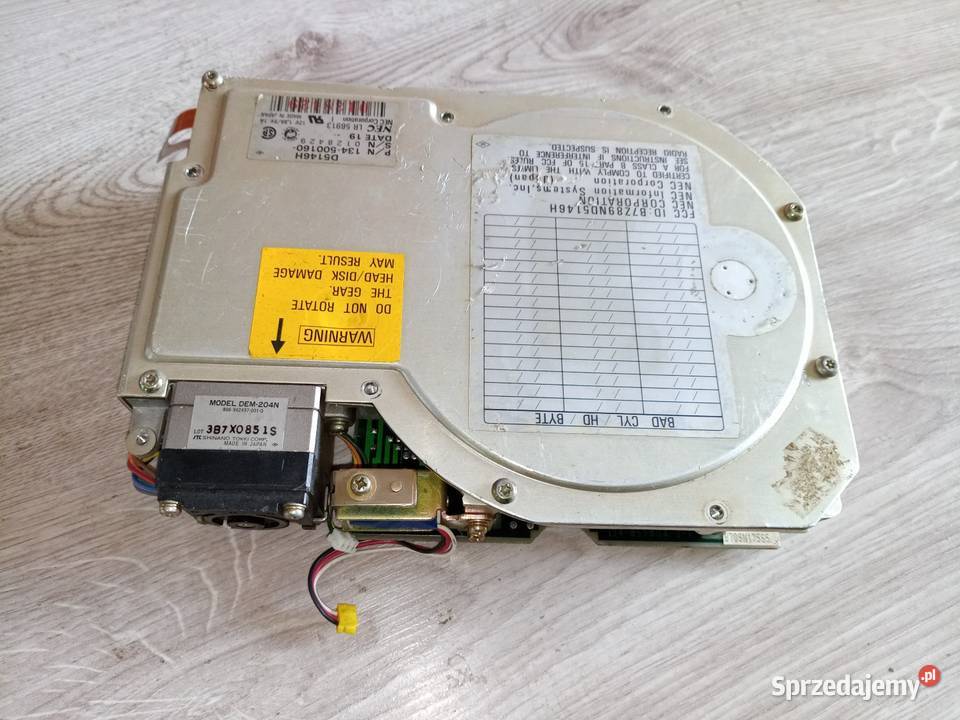 Stary Dysk twardy plus pamięć ram