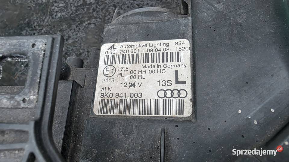 Lampy Audi A4 B8 osobowe Wałbrzych