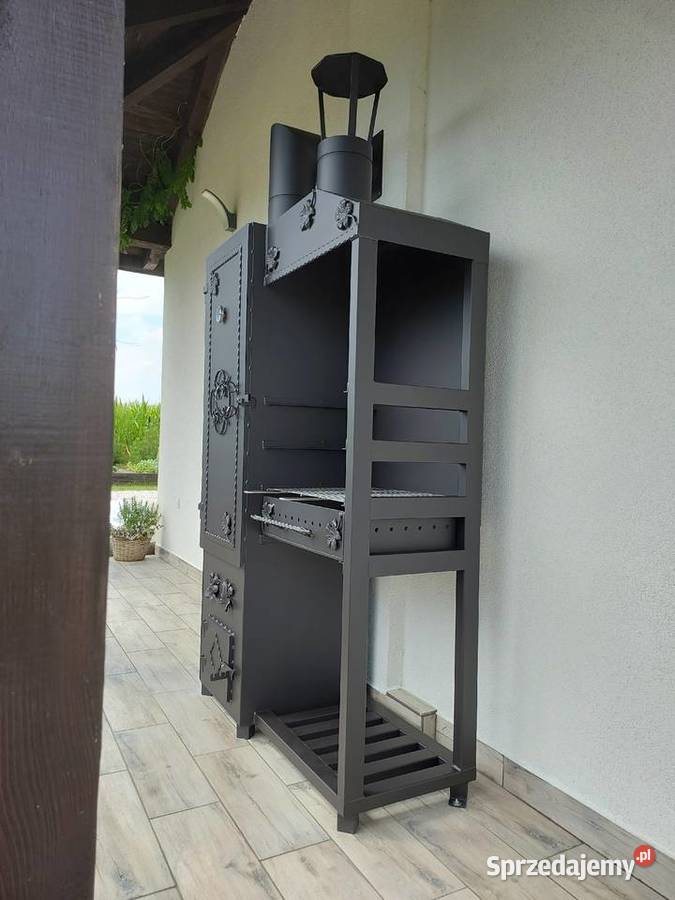 Wędzarnia Grill Smoker Solidna Kowala blacha 3 i Trzebież