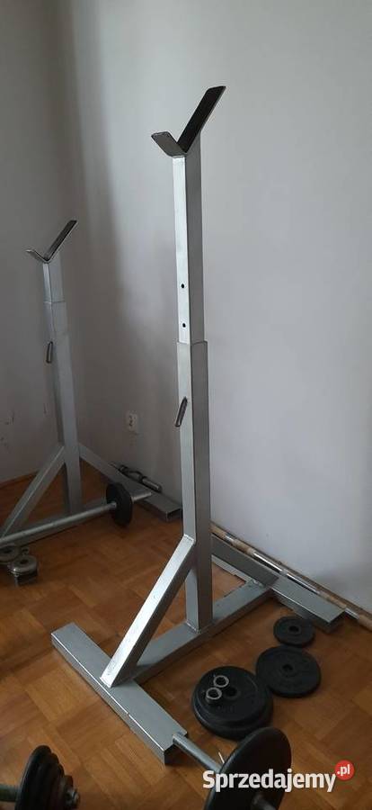 STOJAKI pod sztangę gryf sztanga Sprzęt do ćwiczeń Warszawa