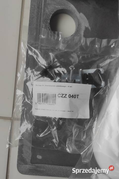 Zlewozmywak granitowy nowy z odpływem Dom i Ogród Rudziniec